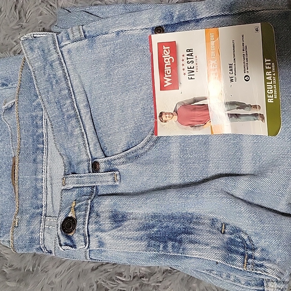 Brand new wrangler mens jeans
